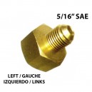 CYLINDER ADAPTER W21,7x1/14" LEFT - 1/4" SAE