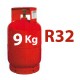 GAZ R32 BOUTEILLE 9 KG RECHARGEABLE