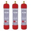 GAS R290 (propano) 3 x 370g BOTELLAS