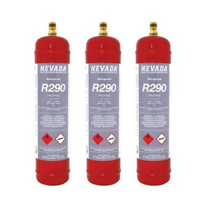 GAZ R290 (propane) 3 x 370g BOUTEILLES
