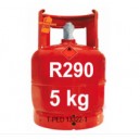 5 Kg R290 (propan) K&Auml;LTEMITTEL NACHF&Uuml;LLBAR GAS FLASCHE