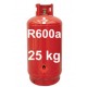 25 Kg R600a GAS (isobutane) REFILLABLE CYLINDER