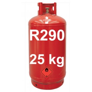 25 Kg GAS R290 (propano) BOTELLA RELLENABLE