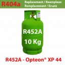 10 Kg GAS REFRIGERANTE R452a (ex R404a) BOTELLA RELLENABLE