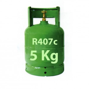 5 Kg GAS REFRIGERANTE R407c BOTELLA RELLENABLE