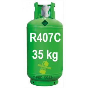 35 Kg R407c REFRIGERANT GAS REFILLABLE CYLINDER