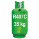 35 Kg R407c REFRIGERANT GAS REFILLABLE CYLINDER