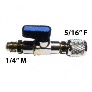 TAP 1/4"M - 5/16"F WITH PIN