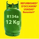 12 Kg GAS REFRIGERANTE R134a BOMBONA RELLENABLE
